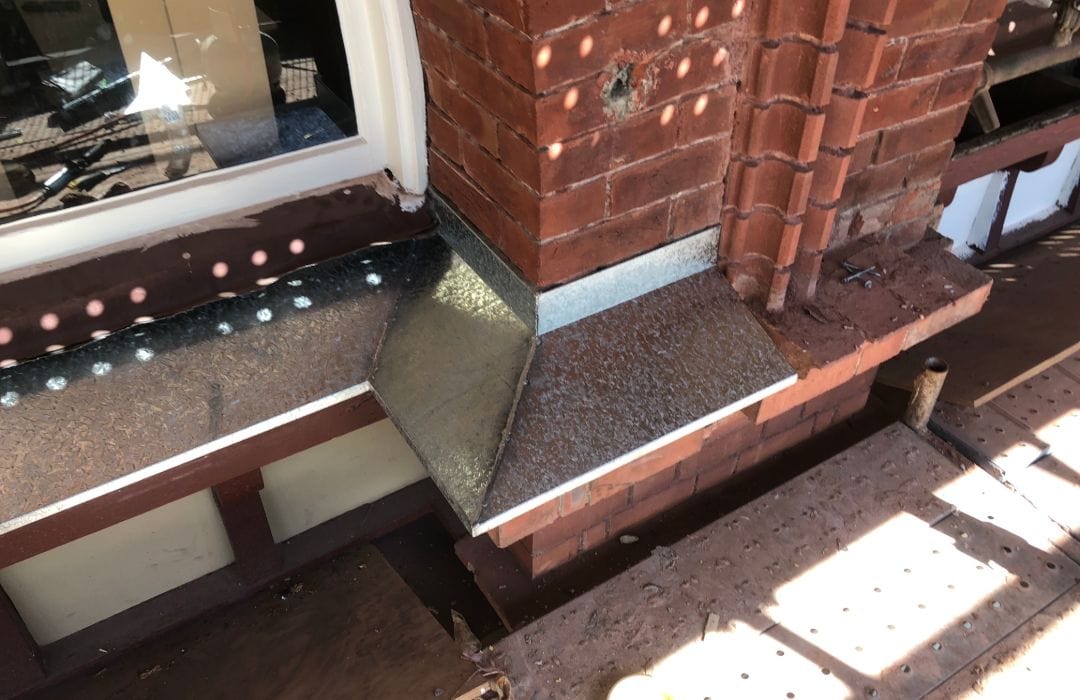 federal hall soldered flashings